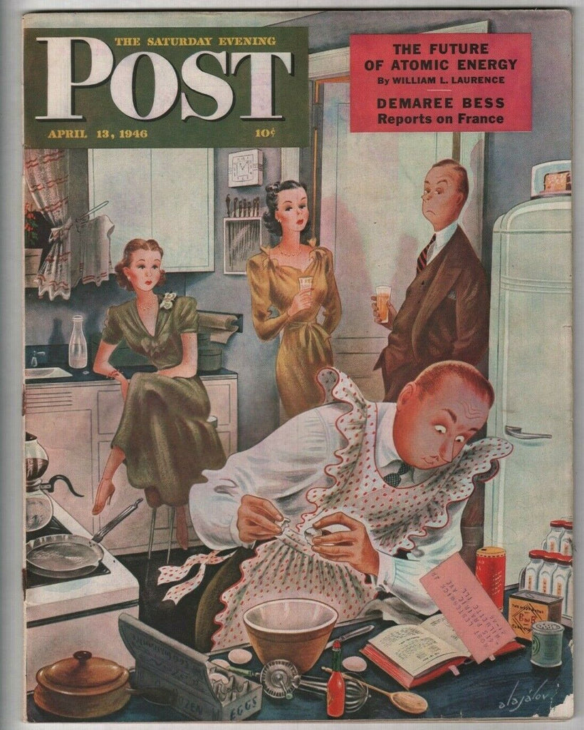 Post Magazine Atomic Energy Demaree Bees April 13, 1946 010620nonr