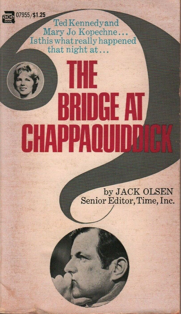 The Bridge at Chappaquiddick by Jack Olseon 1970 Paperback Kennedys 011320AME