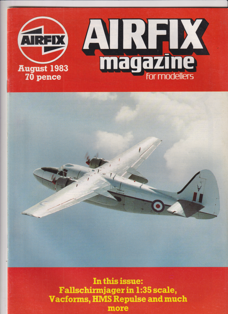 Airfix Magazine Fallschirmjager & Vacforms August 1983 121919nonr