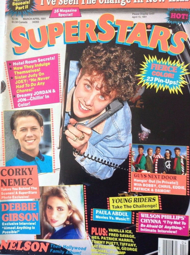 Superstars Magazine Guys Next Door March/April 1991 091117nonrh2