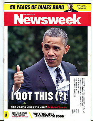 Newsweek Magazine November 5 2010 Barack Obama VG 061716jhe
