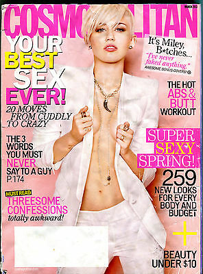Cosmopolitan Magazine March 2013 Miley Cyrus VG 050216jhe