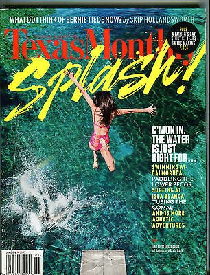 Texas Monthly Magazine June 2016 Splash! EX 080816jhe