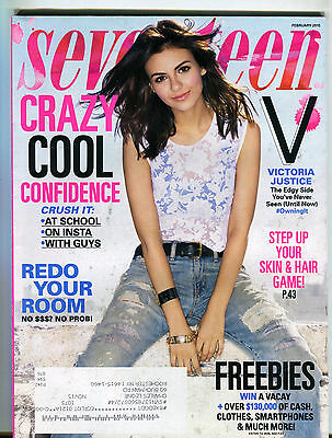 Seventeen Magazine February 2015 Victoria Justice EX 042816jhe
