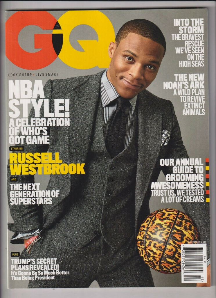 GQ Magazine NBA Style Russell Westbrook November 2016 032420nonrh