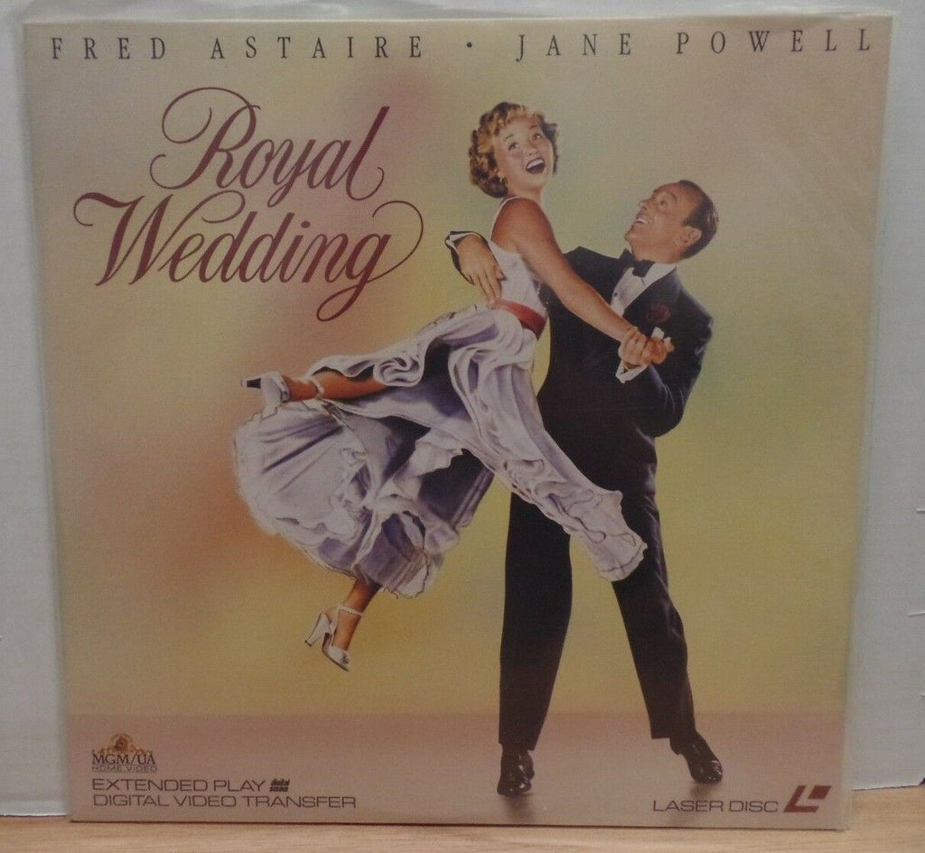 Royal Wedding MGM 1991 CX Turner Extended Play Laserdisc 081018LD