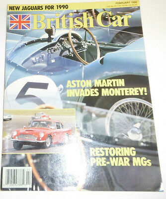 British Car Magazine Aston Martin Invades Monterey February 1990 080814R