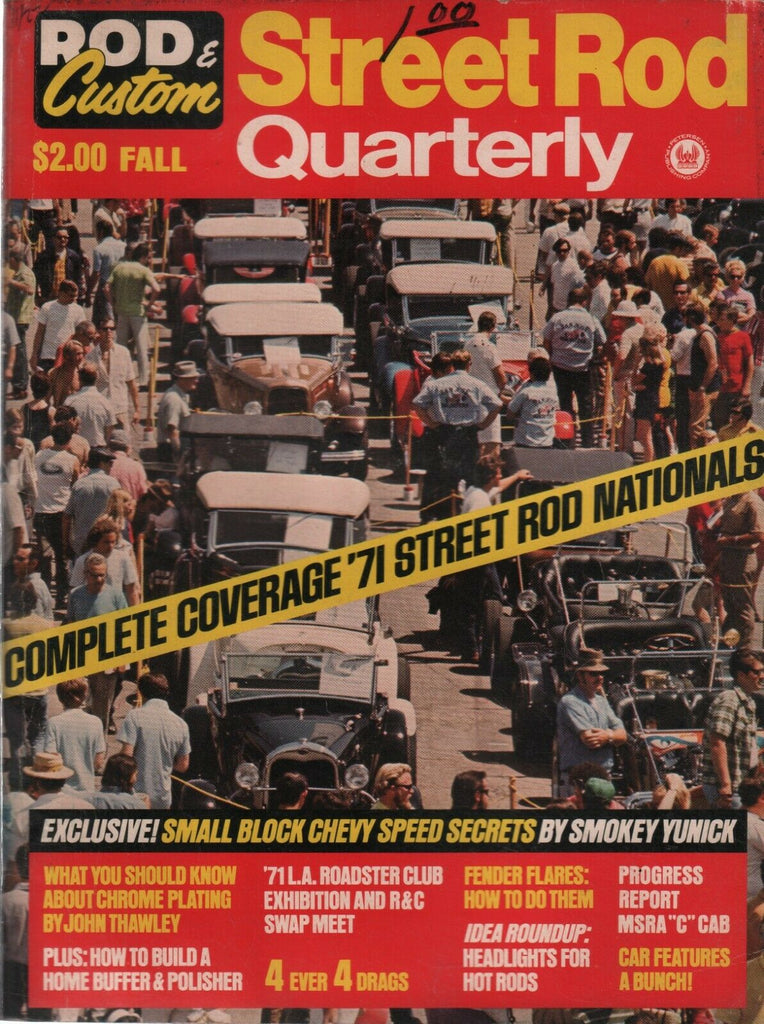 Rod & Street Custom street Rod Quarterly Fall 1971 080219DBE