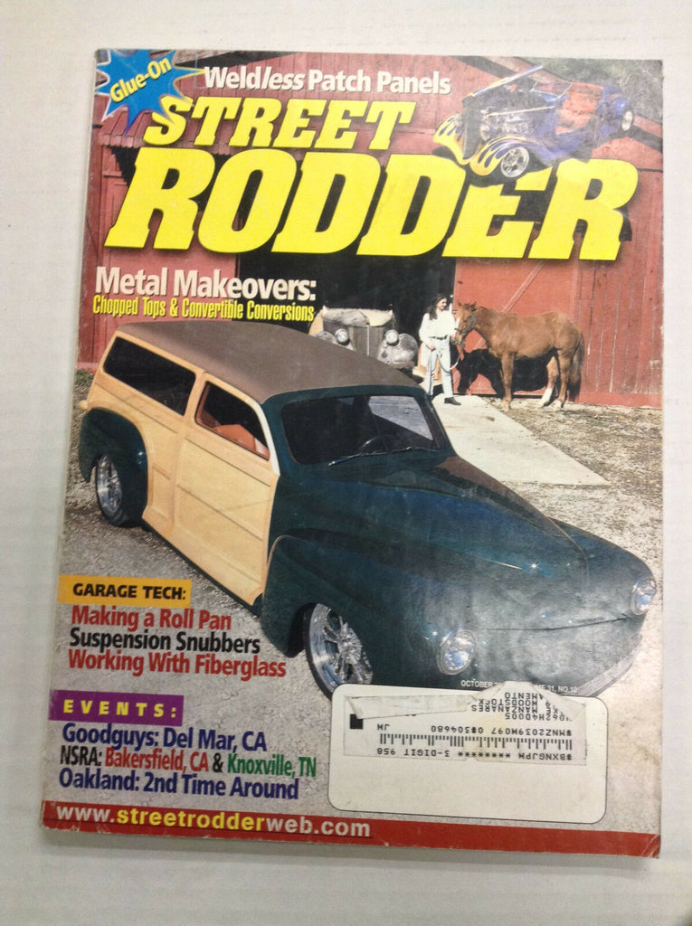 Street Rodder Magazine Metal Makeovers & A Roll Pan October 2002 031017NONRH