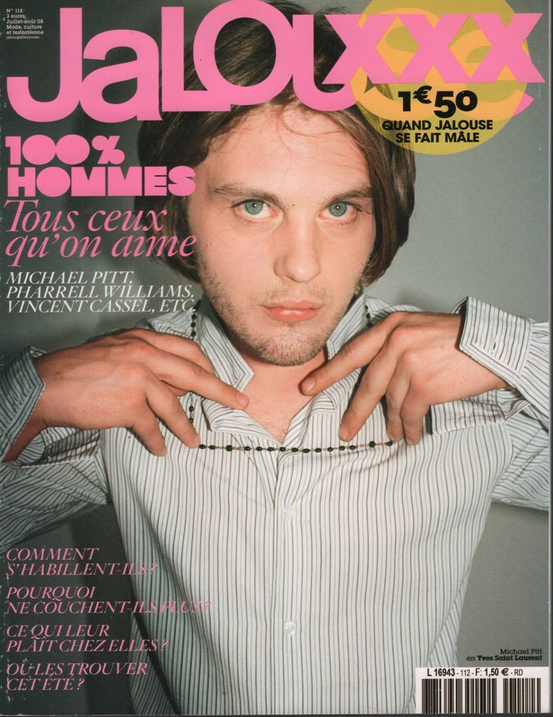 Jalouse French Magazine French July August 2008 Michael Pitt 110518DBE