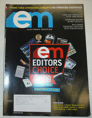 Electronic Musician Magazine Care And Feeding Of Hard Drive July 2009 021915r
