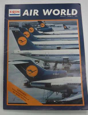 Exxon Air World Magazine Turbine Engined Fleets Vol.31 No.3 1979 081915R