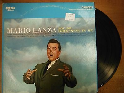 33 RPM Vinyl Mario Lanza You Do Nothing To Me RCA Records CAS450 Stereo 031115SM