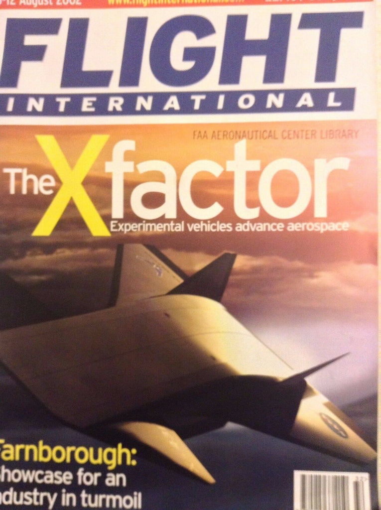 Flight International Magazine The X Factor August 2002 FAL 091717nonrh