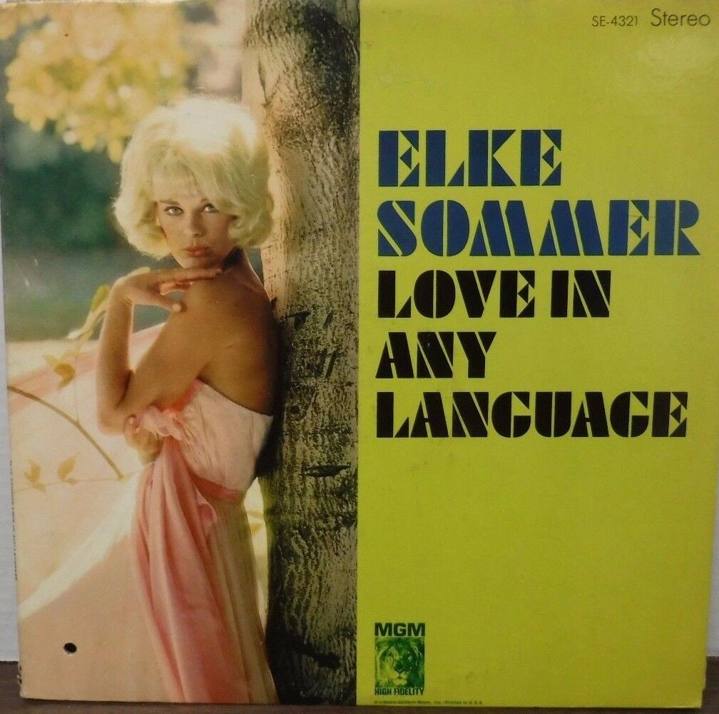 Elke Sommer Love in any Language 33RPM SE4321 111216LLE