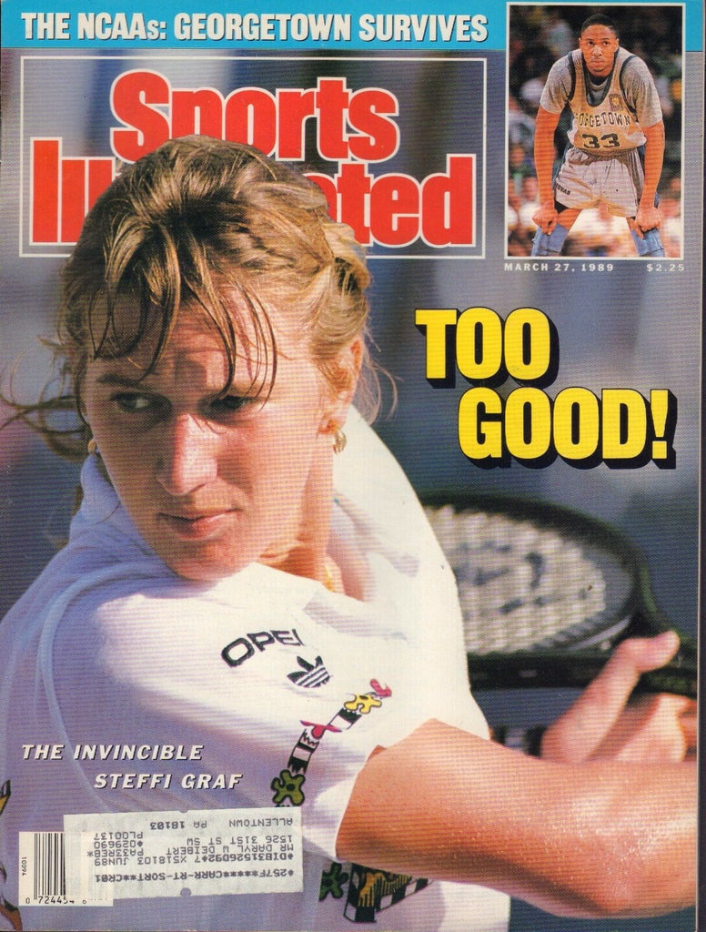 Sports Illustrated Magazine March 27 1989 Steffi Graf 092817nonjhe