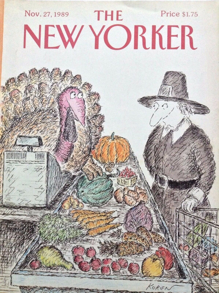 New Yorker Magazine Hole In The Day November 27, 1989 101217nonrh3