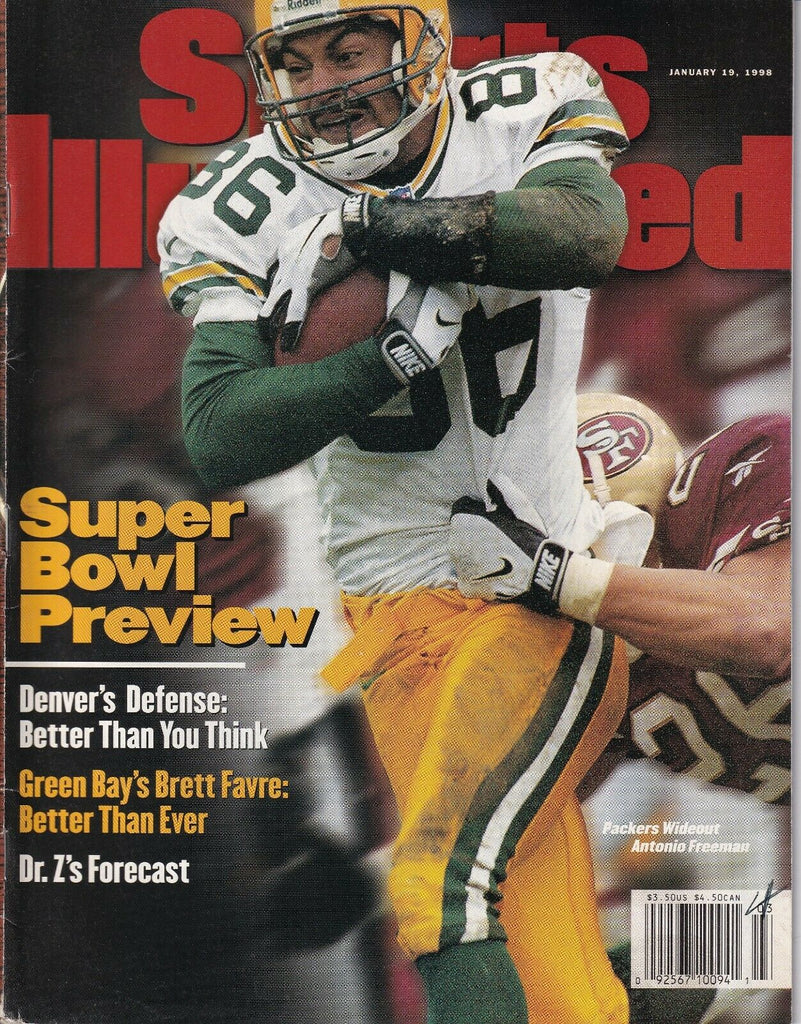 Sports Illustrated Magazine Antonio Freeman January 19, 1998 022019nonr