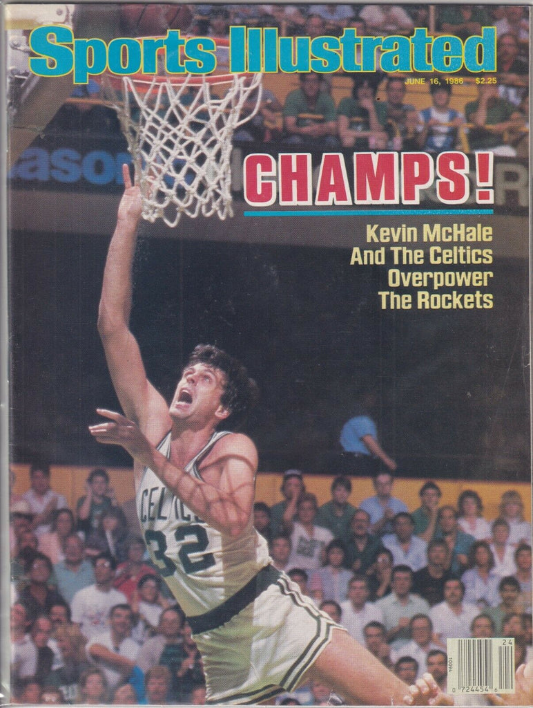 Sports Illustrated Kevin McHale Celtics Vs Rockets June 16, 1986 091519nonr