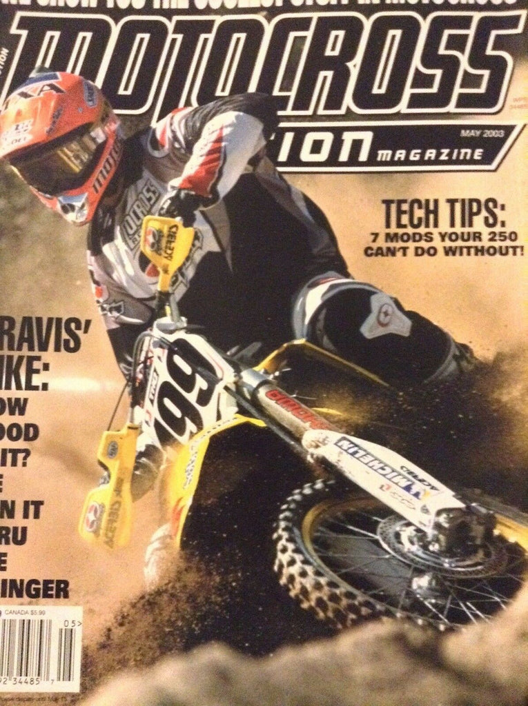Motocross Action Magazine Travis' Bike & 7 Mods May 2003 122318nonrh