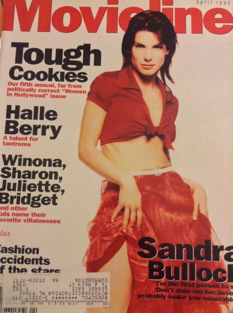 Movieline Magazine Sandra Bullock April 1995 070718nonrh