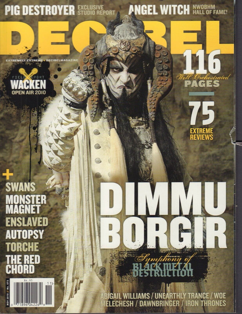 Decibel November 2010 Dimmu Borgir Abigail Williams 020818DBE