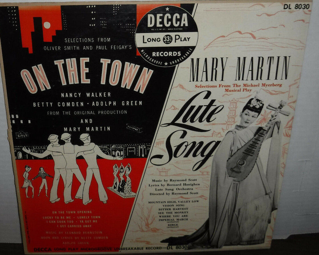 Lute Song & On the Town vinyl DL8030 012018LLE