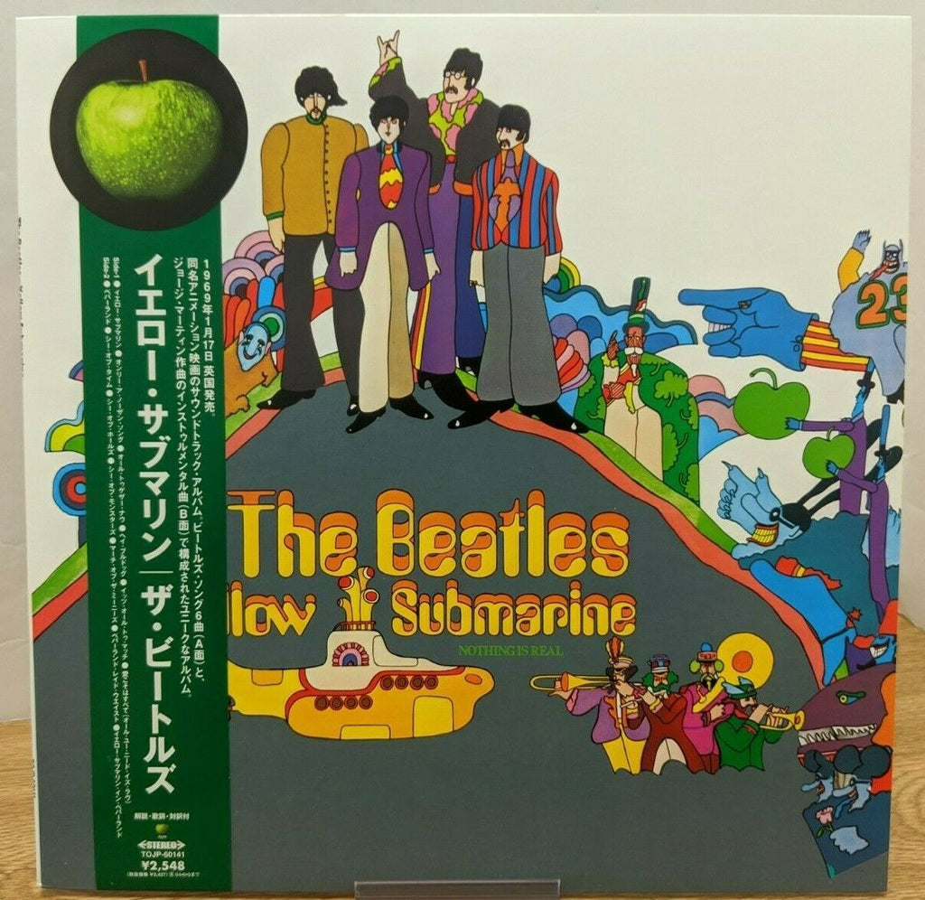 the Beatles Yellow Submarine Japanese Import 33rpm Stereo TOJP-60141 061220DBV