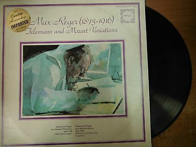 33 RPM Vinyl Max Reger Telemann and Mozart Variations ORYX Rec Stereo 022415SM