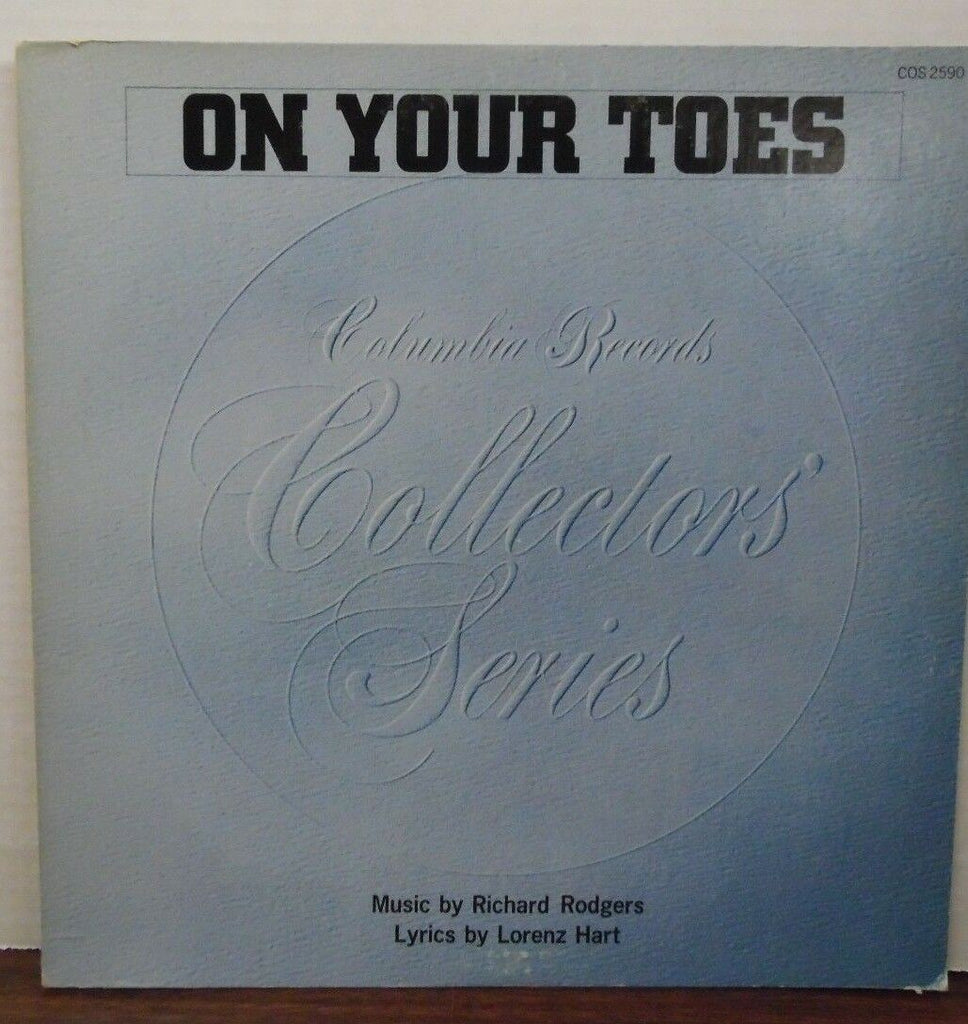 On Your Toes Collectors' Series Richard Rodgers & Lorenz Hart vinyl 031718LLE