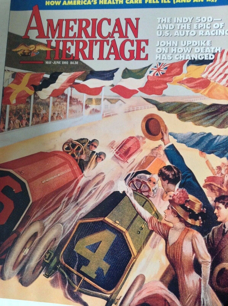 American Heritage Magazine Indy 500 Racing May/June 1992 082317nonrh2