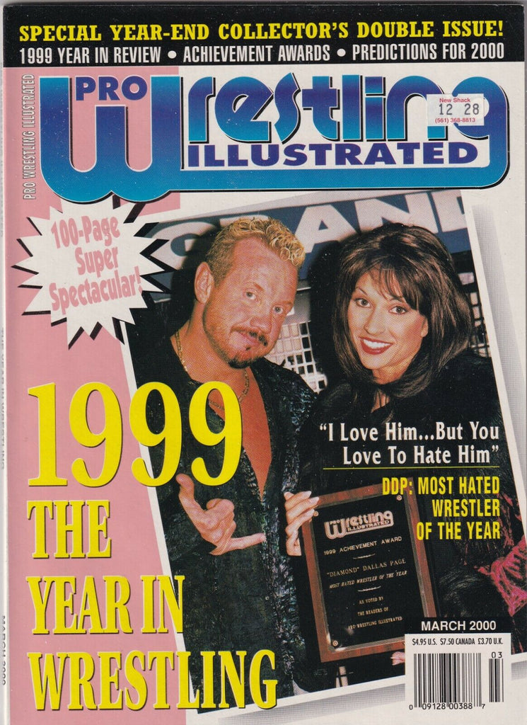 Pro Wrestling Illustrated Diamond Dallas Page March 2000 061419nonr