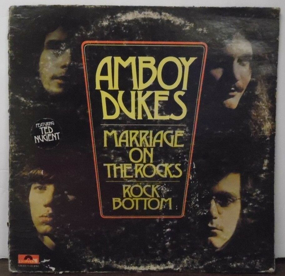 Marriage on the Rocks Rock Bottom Amboy Dukes vinyl 24-4012 071518LLE