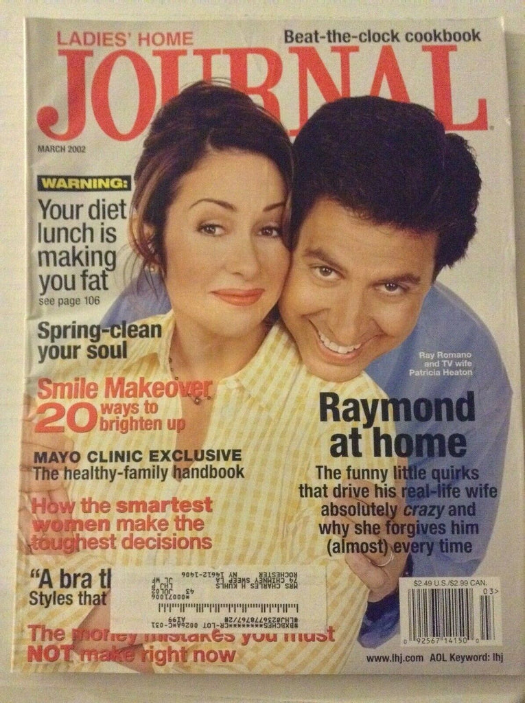 Ladies' Home Journal Magazine Ray Romano Patricia Heaton March 2002 040319nonrh
