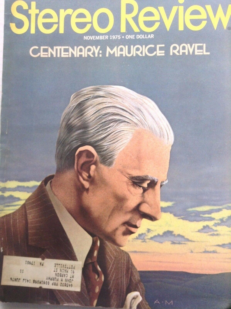 Stereo Review Magazine Maurice Ravel November 1975 091717nonrh2