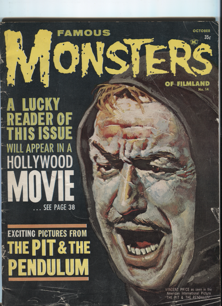 Famous Monsters of Filmland no 14 October 1961 Vincent Price 090820DBT