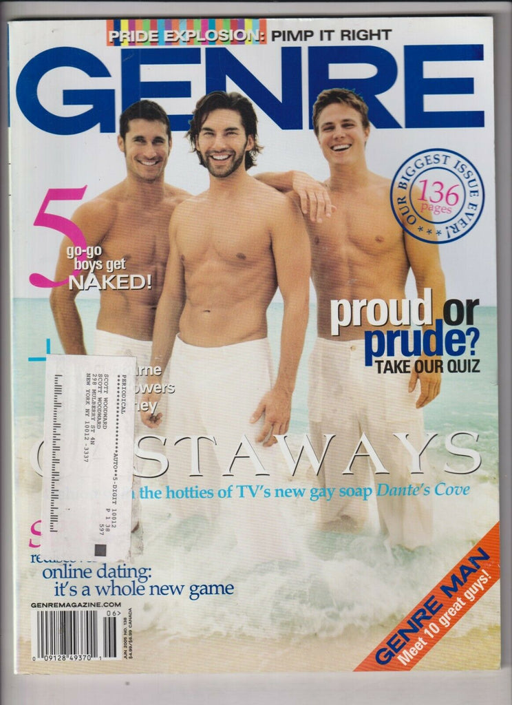 Genre Gay Fashion Mag Brandon Flowers Charlie David June 2005 031120nonr