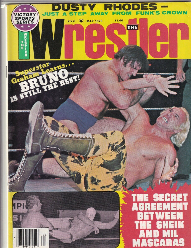 The Wrestler Bruno Sammartino Billy Graham Dusty Rhodes May 1976 062419nonr