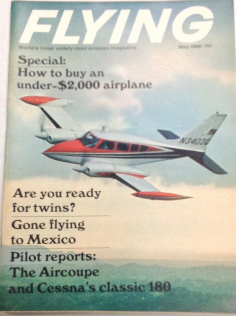 Flying Magazine Aircoupe & Cessna's Classic 180 May 1968 122016R2