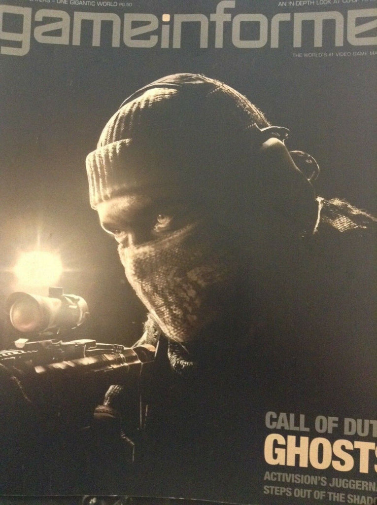 Gameinformer Magazine Call Of Duty Ghosts No.246 October 2013 062718nonrh
