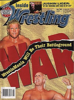 Inside Wrestling May 1992 Sid Justice, Hulk Hogan, Jushin Liger VG 020116DBE