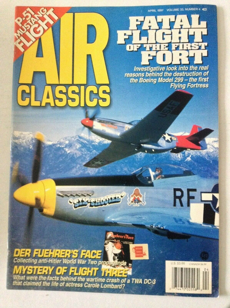 Air Classics Magazine Fatal Flight Of The First Fort April 1997 050319nonrh