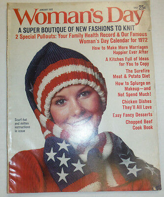 Woman's Day Magazine A Super Boutique Of New Fashions January 1972 020415R