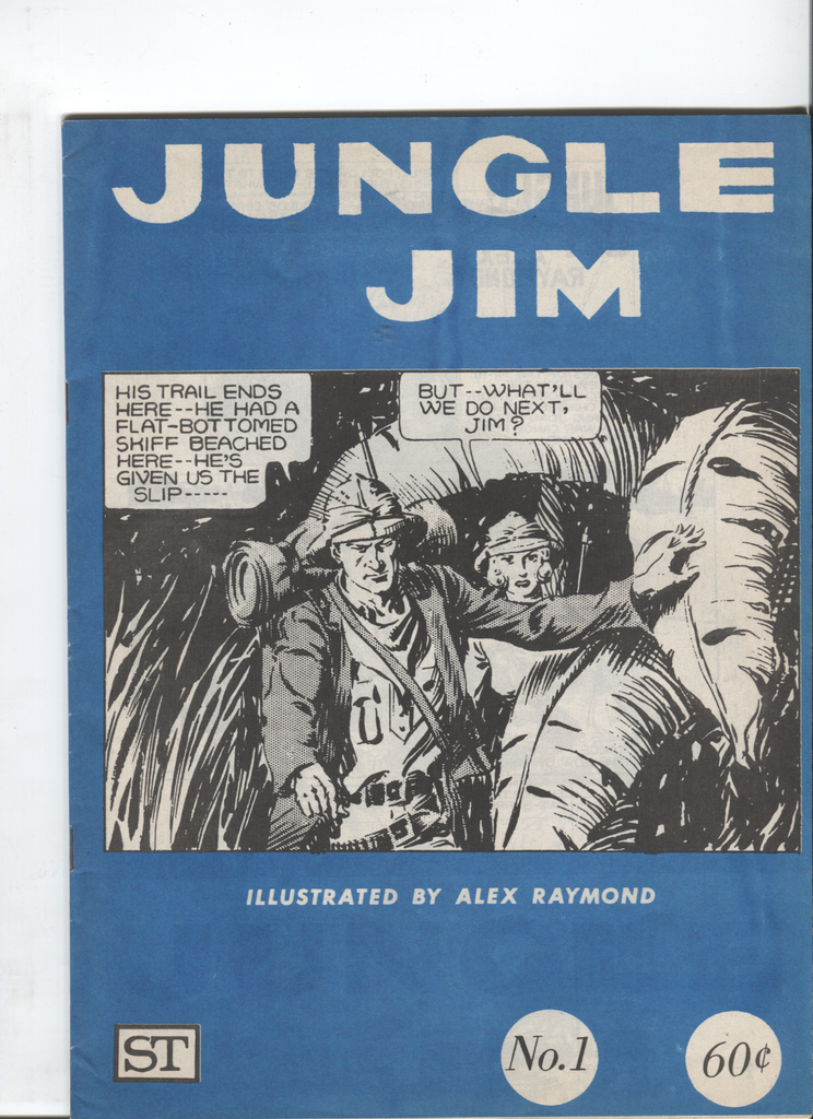 Alex Raymond Jungle Jim #1 1972 Street Enterprises Reprint 062420DBE
