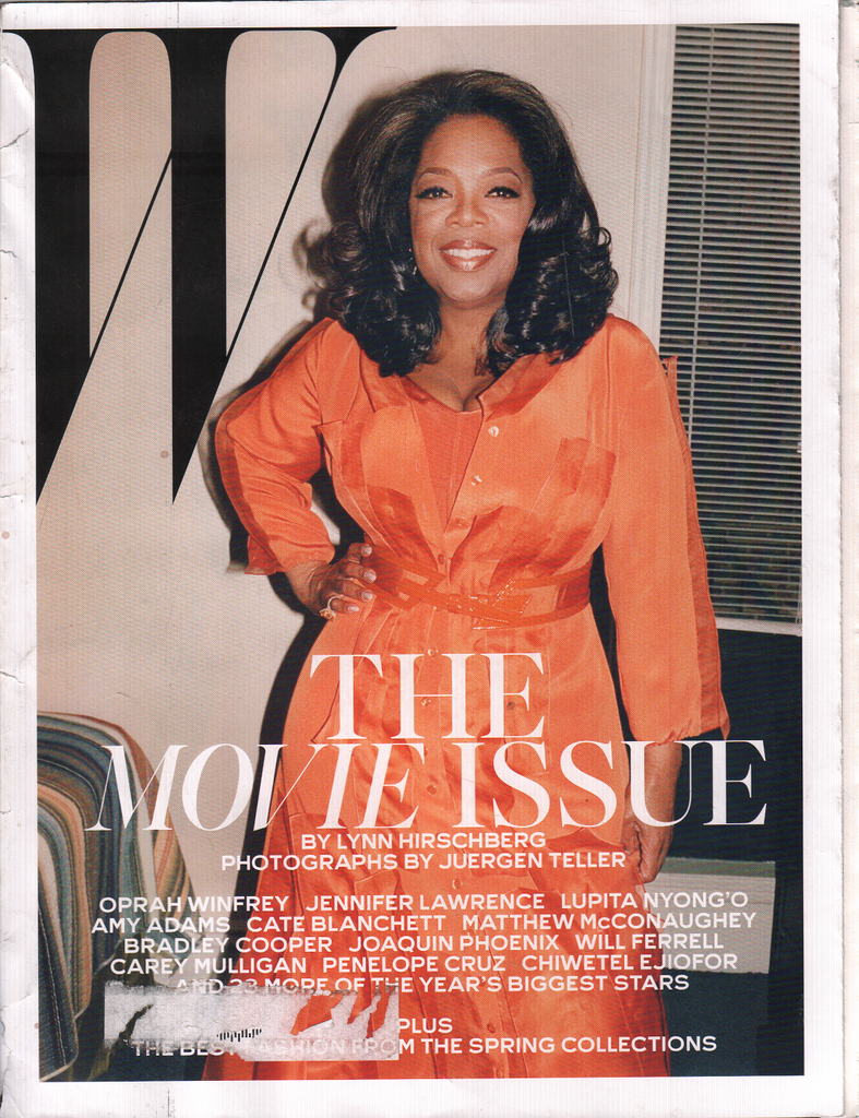 W Febuary 2014 Oprah Winfrey Jennifer Lawrence Joaquin Pheonix 041420DBE2