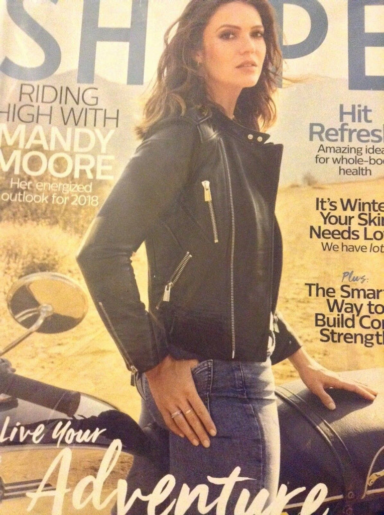 Shape Magazine Mandy Moore January/February 2018 SEALED 112618nonrh