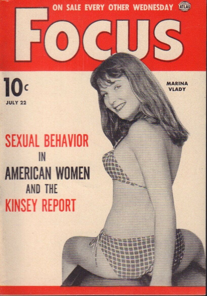 Focus Digest July 1953 Marina Vlady Cheesecake Pin Up 091318AME2