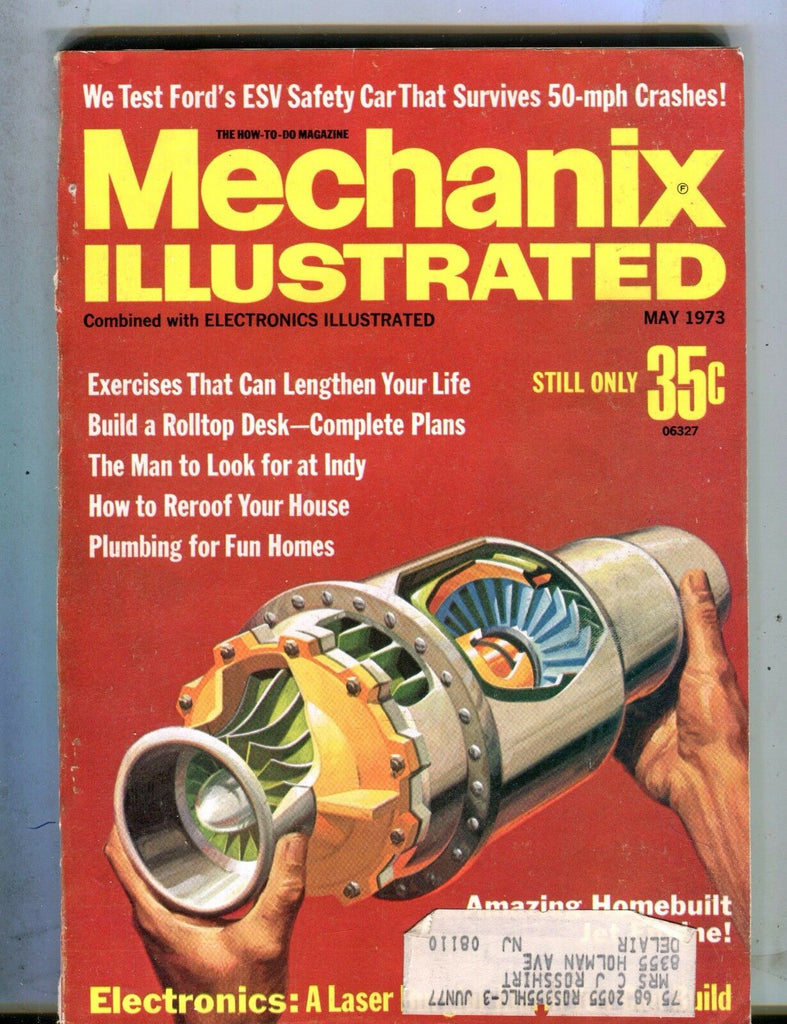 Mechanix Illustrated Magazine May 1973 Electronics Laser 062817nonjhe
