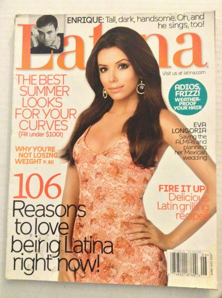 Latina Magazine Eva Longoria Best Summer Looks June/July 2007 080819nonrh