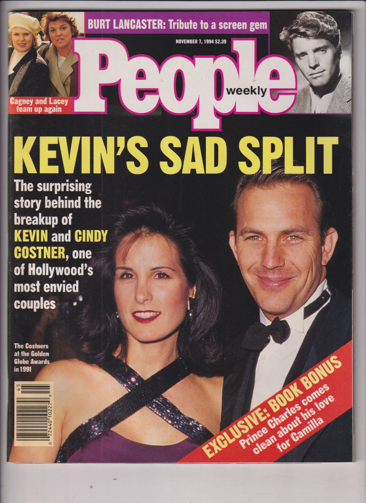 People Mag Kevin & Cindy Costner November 7, 1994 122019nonr